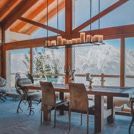 Horská chata Rustic Chalet With Spectacular Views Nendaz